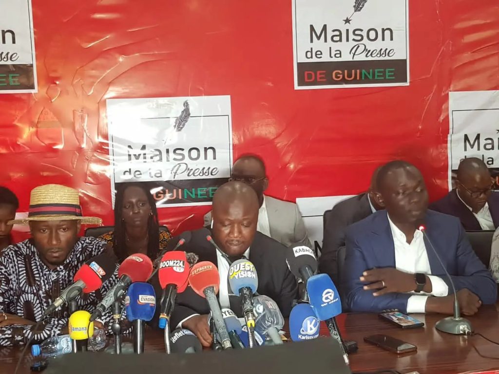 Guinée : les associations des professionnelles de presse surseoient à l’exécution des actions annoncées le 4 décembre dernier