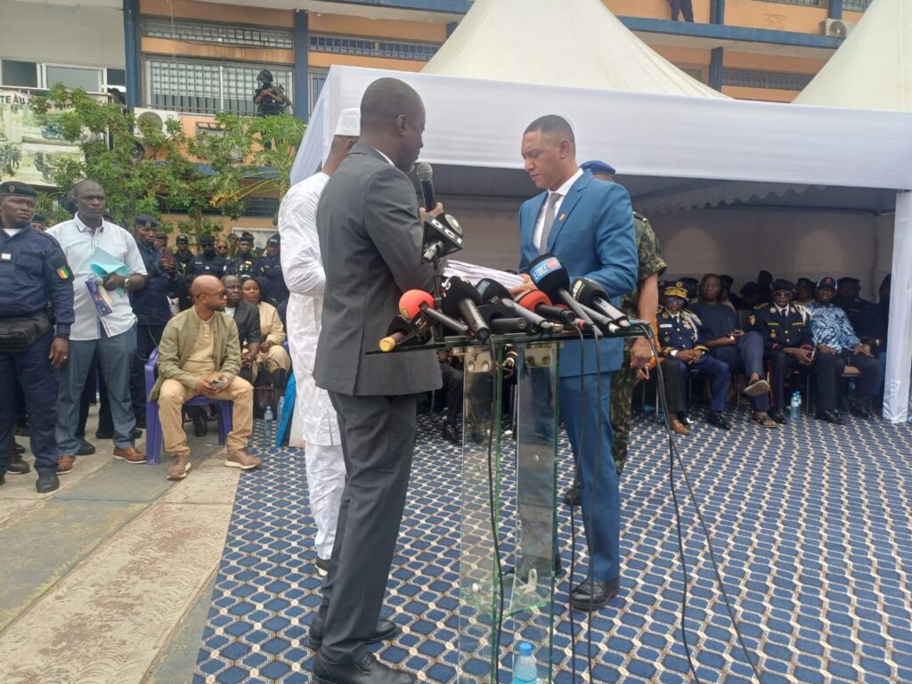Conakry : Hamed Mohammed Oury Diallo officiellement installé ministre de la Sécurité et de la Protection civile