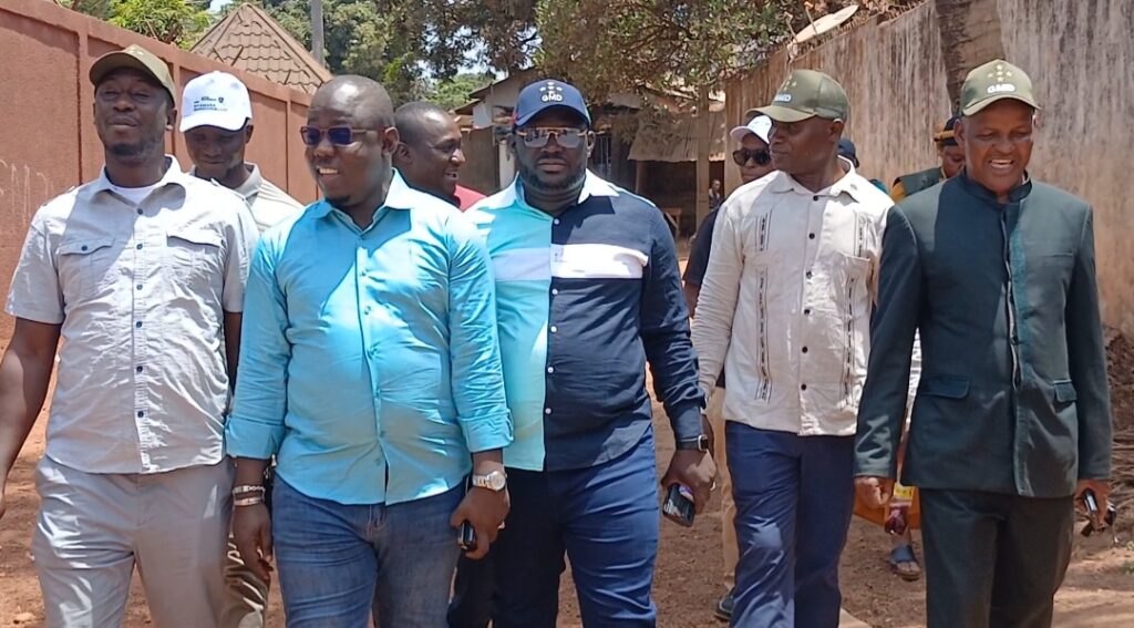 Tombolia : Bangoura Mfamara et la GMD font de la paix le socle de leur campagne législative